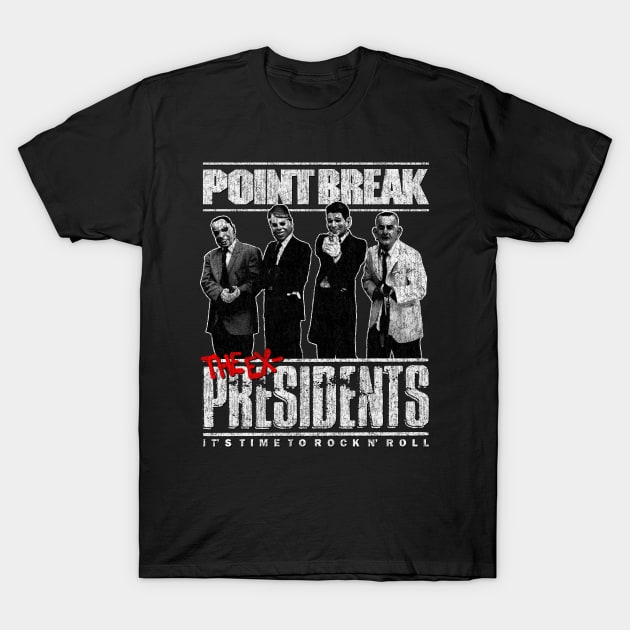 Point Break - DISTRESSED T-Shirt by StayTruePonyboy